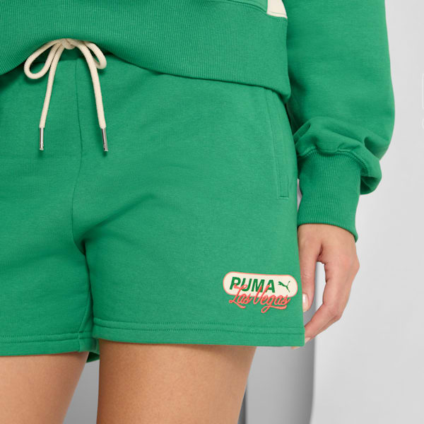 Wardrobe Essentials Las Vegas Women's 4" Shorts, Archive Green, extralarge